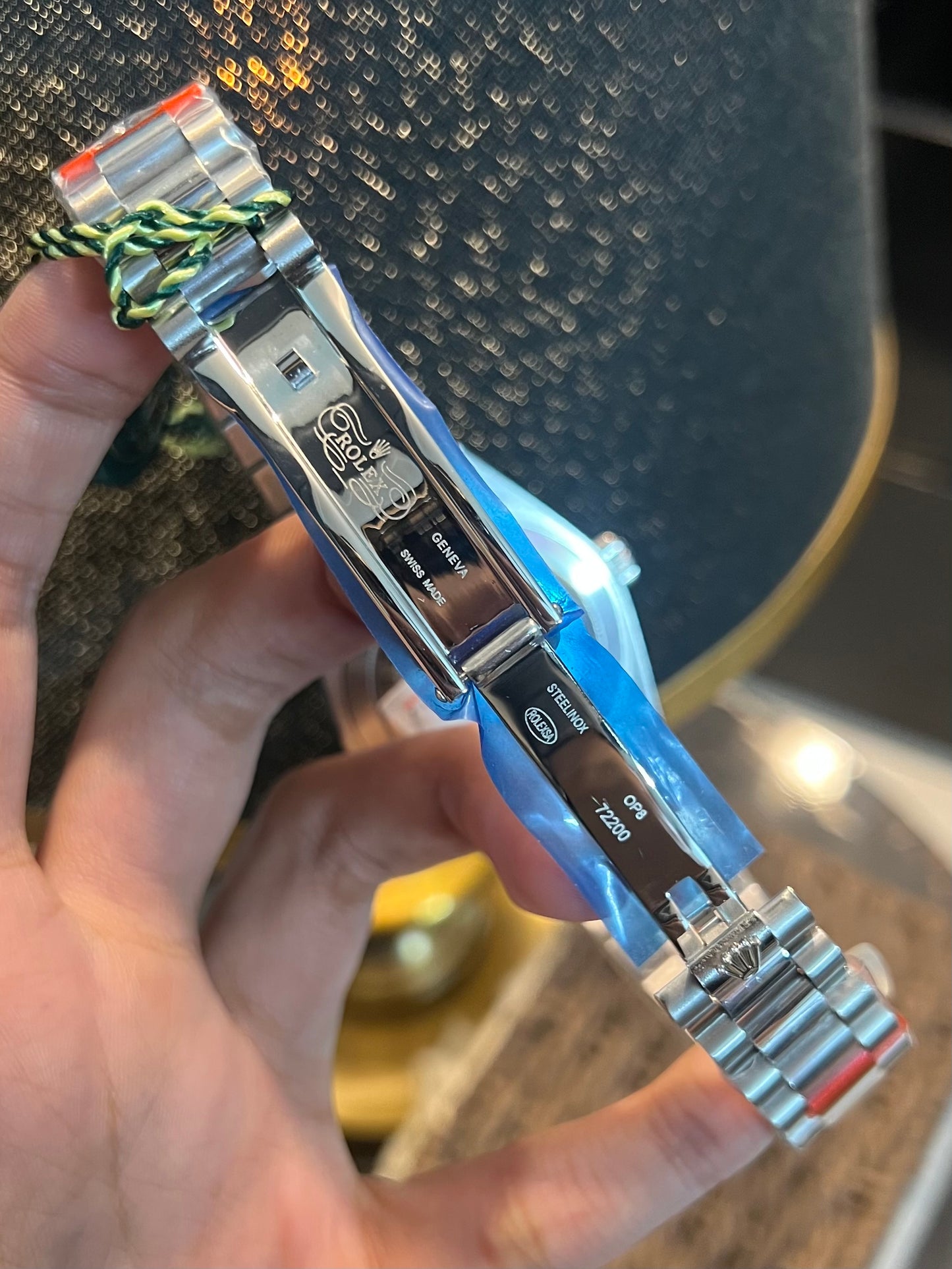 Silver Automatic Day Date Roman Dial (Mini Super Clone)