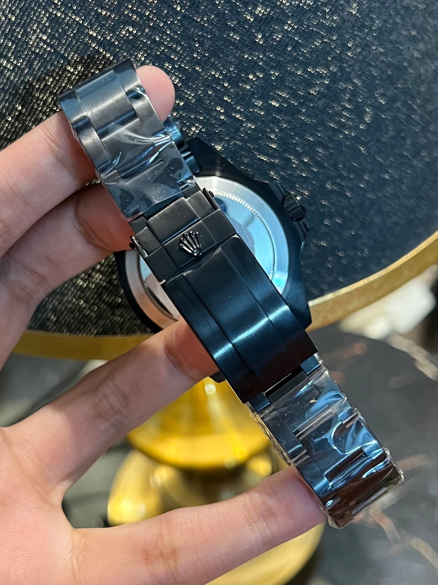 Submariner Mate Black With Black Dial Automatic (Master Grade)