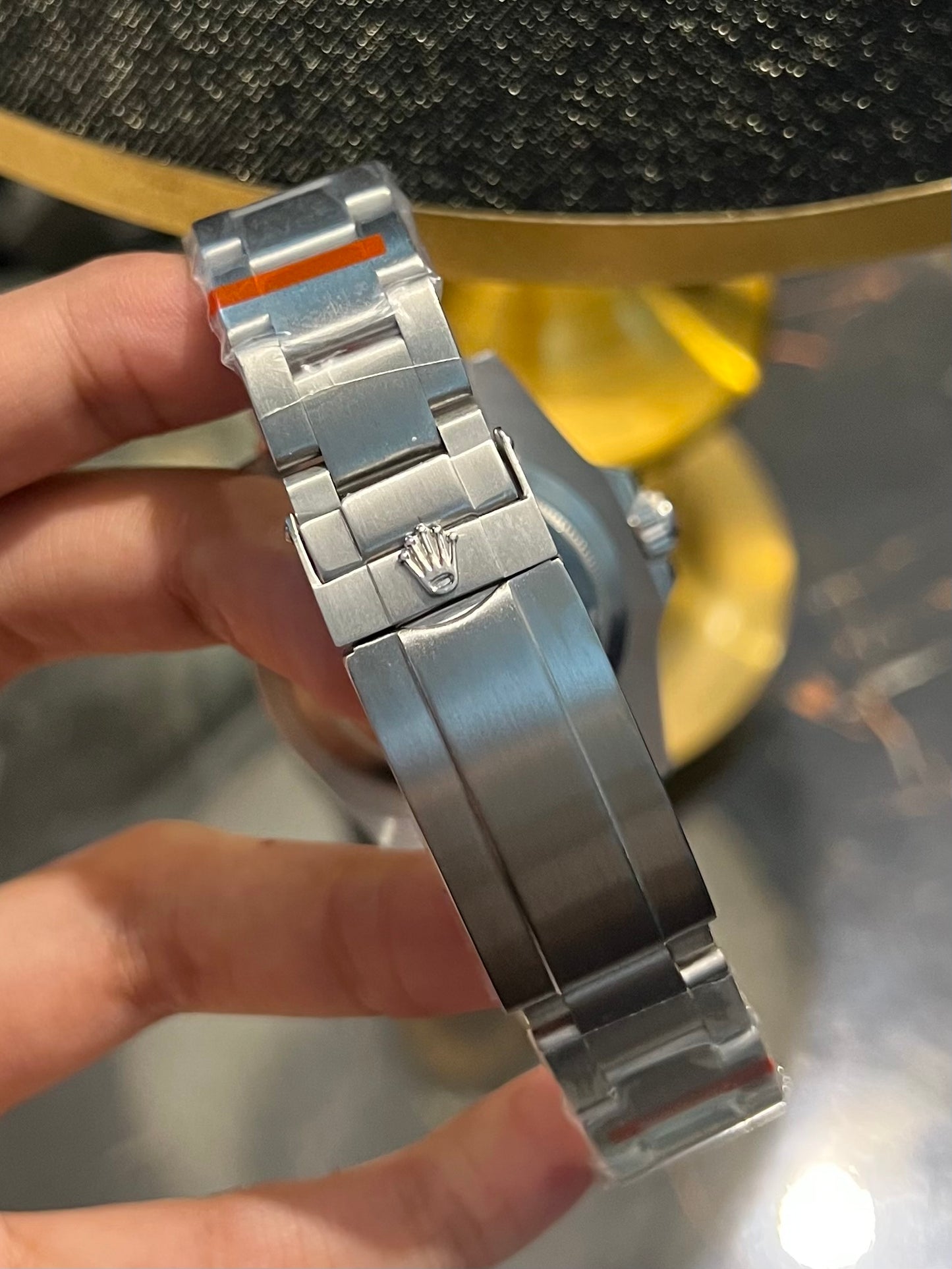 Silver GMT Black Dail Automatic (Italian Made)
