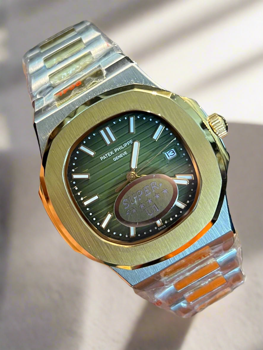 Two Tone Automatic Green Dial