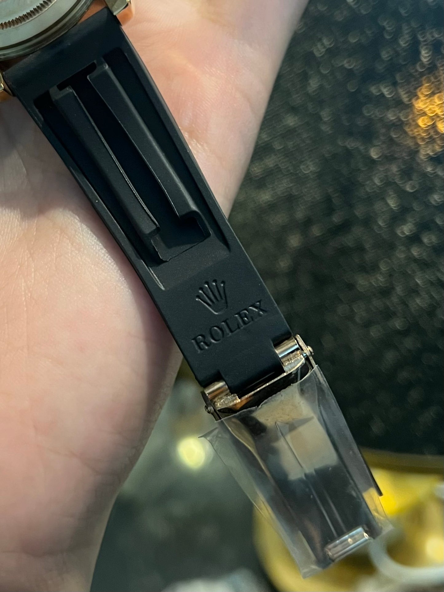 Yatch-Master Automatic Rose Gold with Black (Italian Grade)