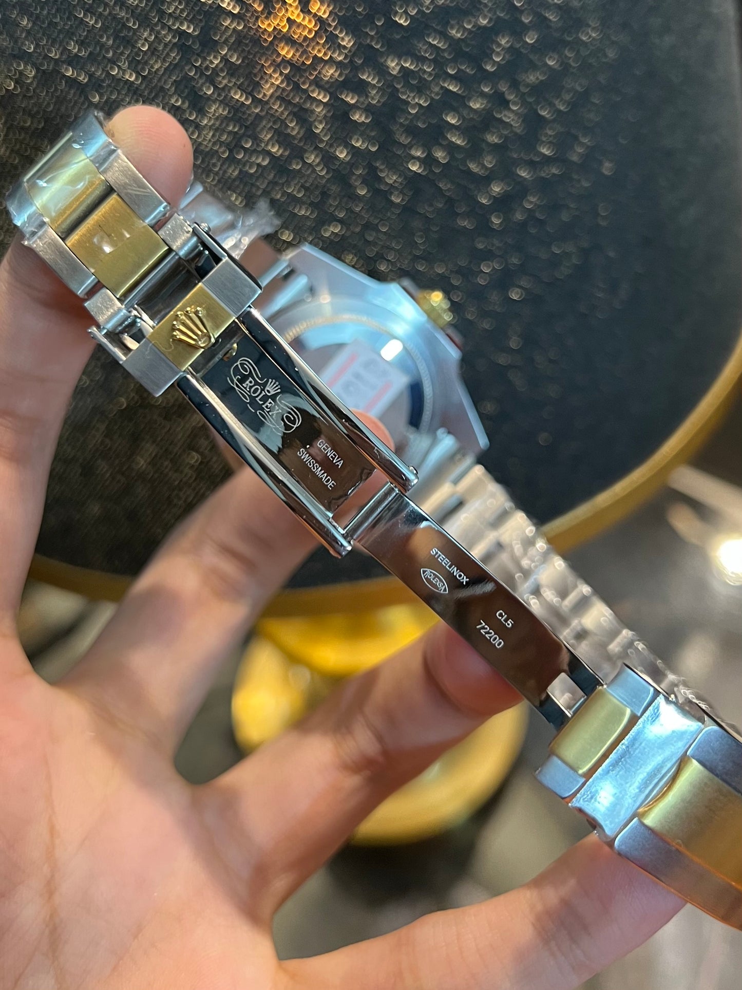 Two Tone Submariner Blue Dial Automatic (Italian Grade)