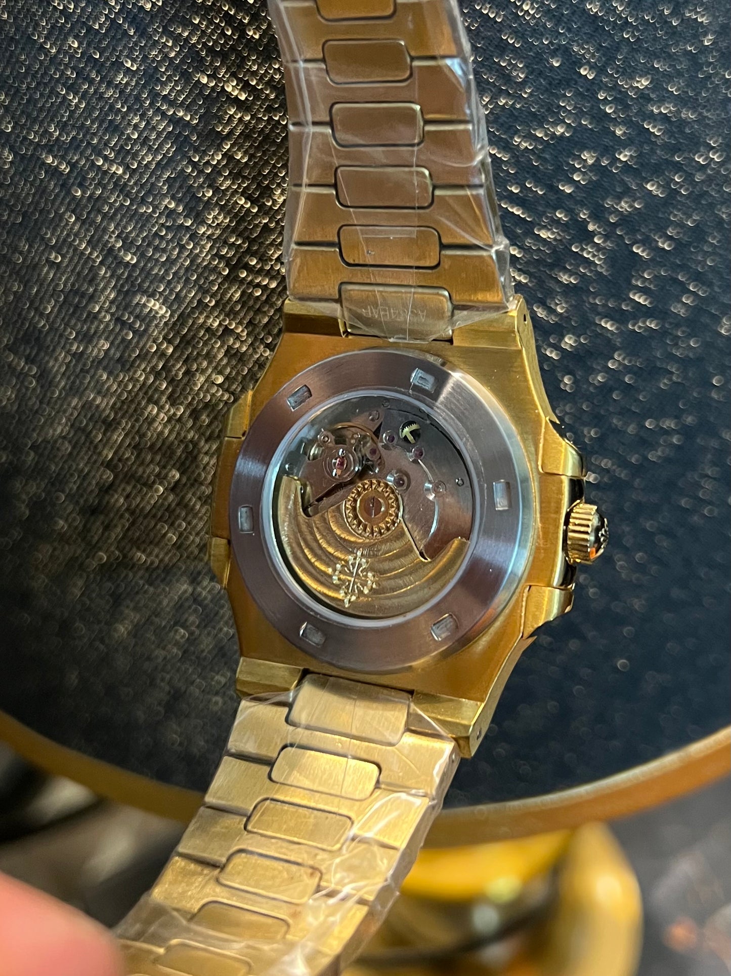 Golden Automatic White Dial