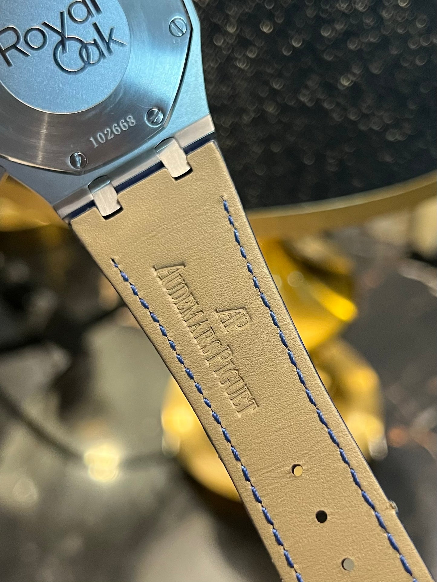 Silver Chronograph Blue Dial