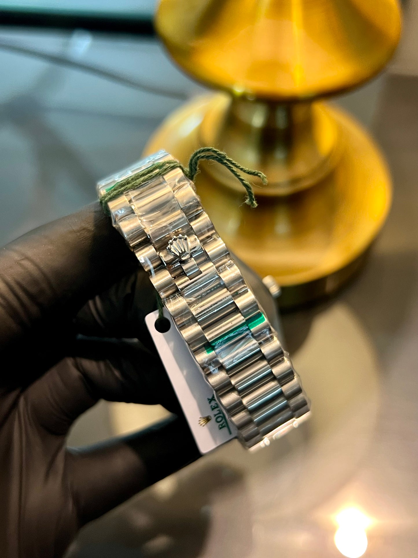 Silver Day Date Tiffany Dial (Mini Super Clone)