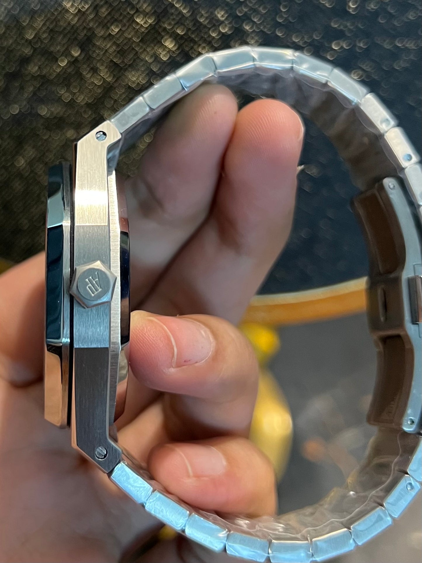 AP Automatic White Text Dial