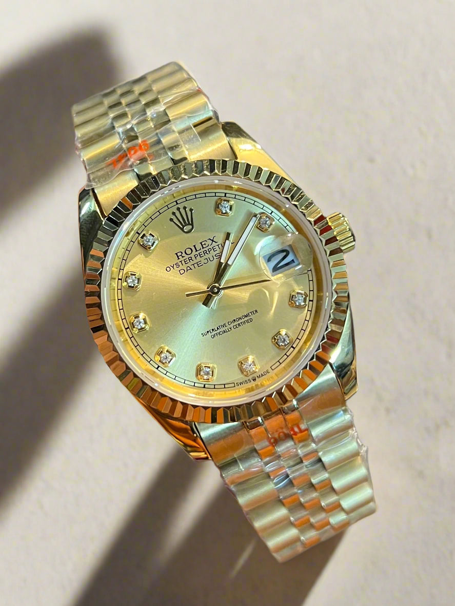 Golden Datejust White Dial 36mm
