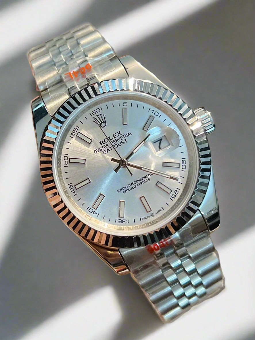 Silver Automatic Datejust White Dial (Italian Grade)