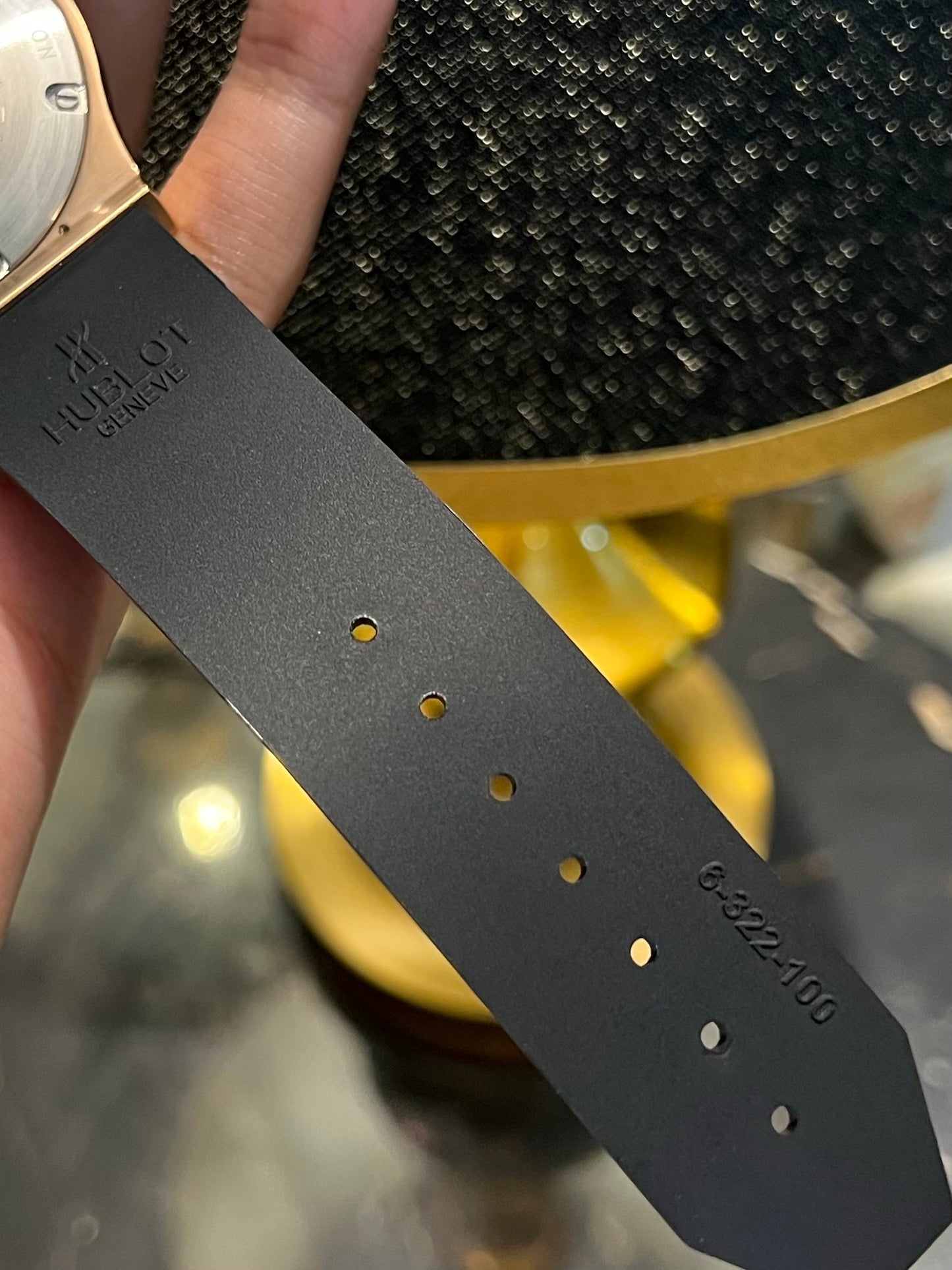 Charcoal Black Plain Dial Automatic Silicone Strap