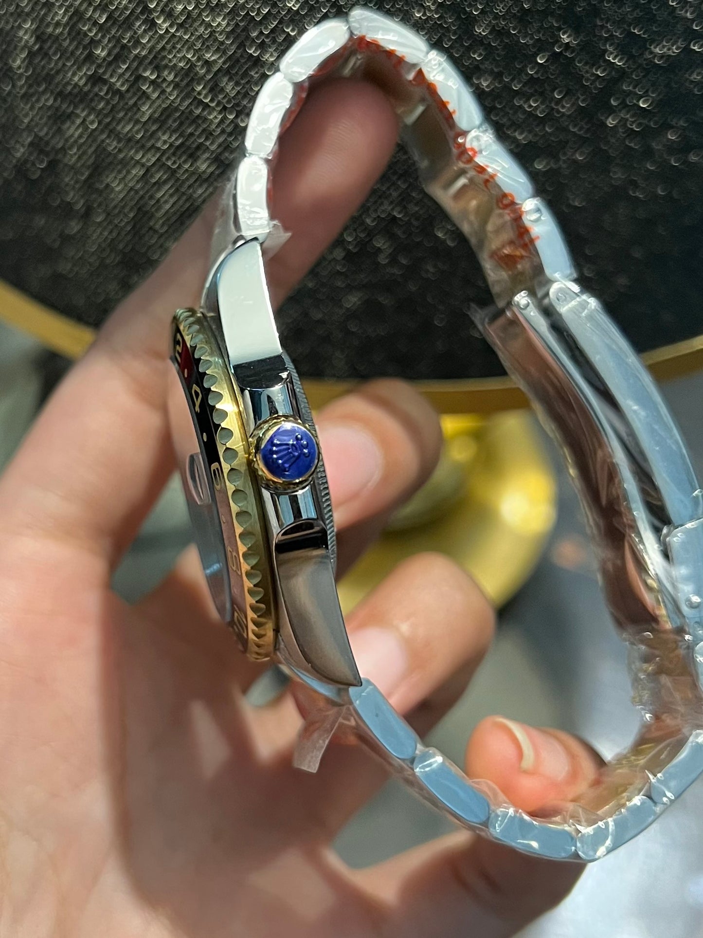 Two tone GMT Automatic Blue Dial (Italian Grade)