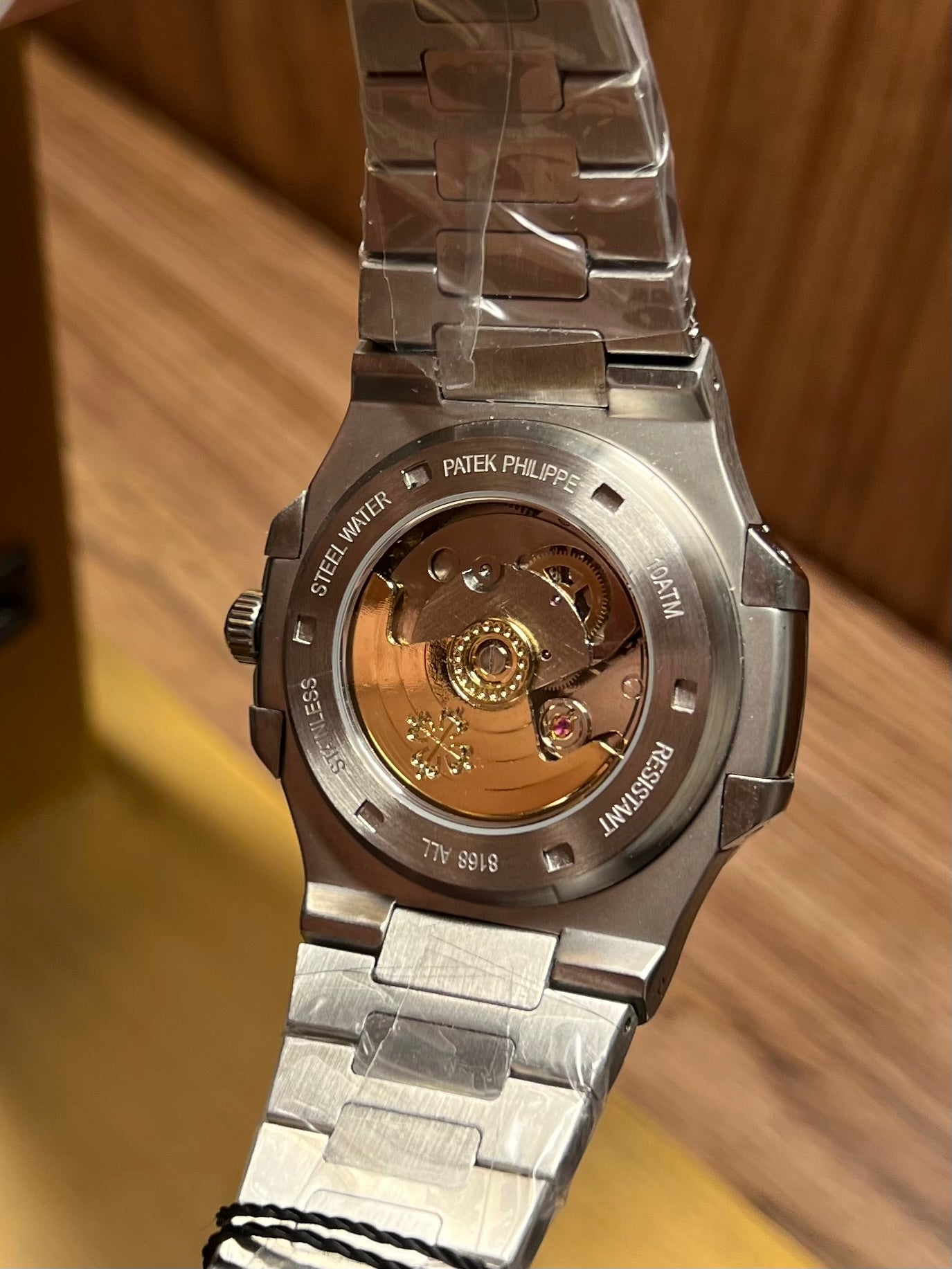 Two Tone Rose Gold Automatic Grey Dial