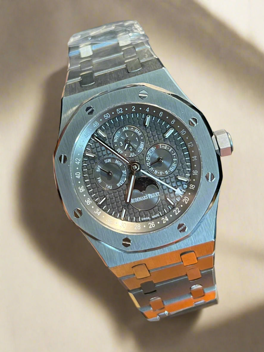 AP Silver Moonphase Automatic Grey Dial