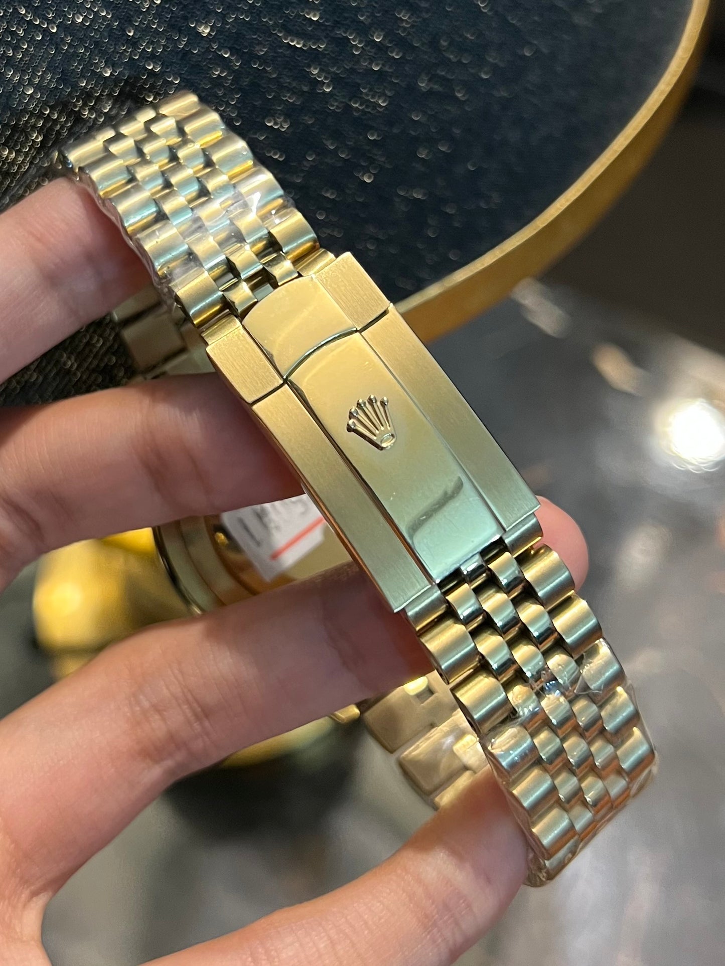 Golden Datejust Diamond Dial Automatic (Master Grade)