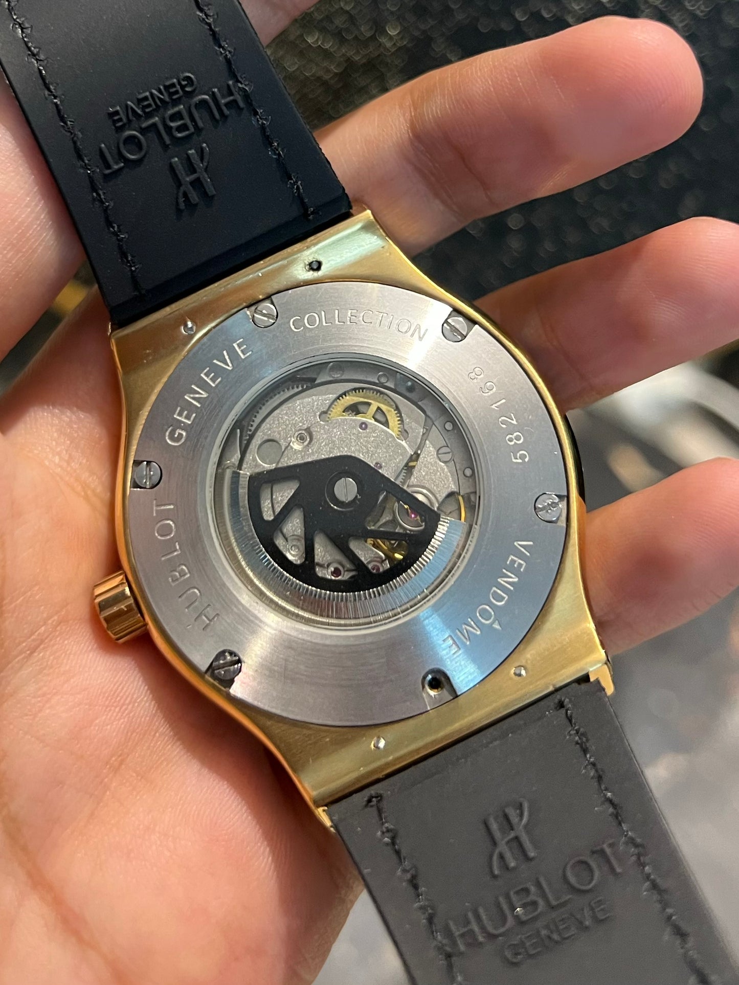 White Plain Dial Automatic Leather Strap