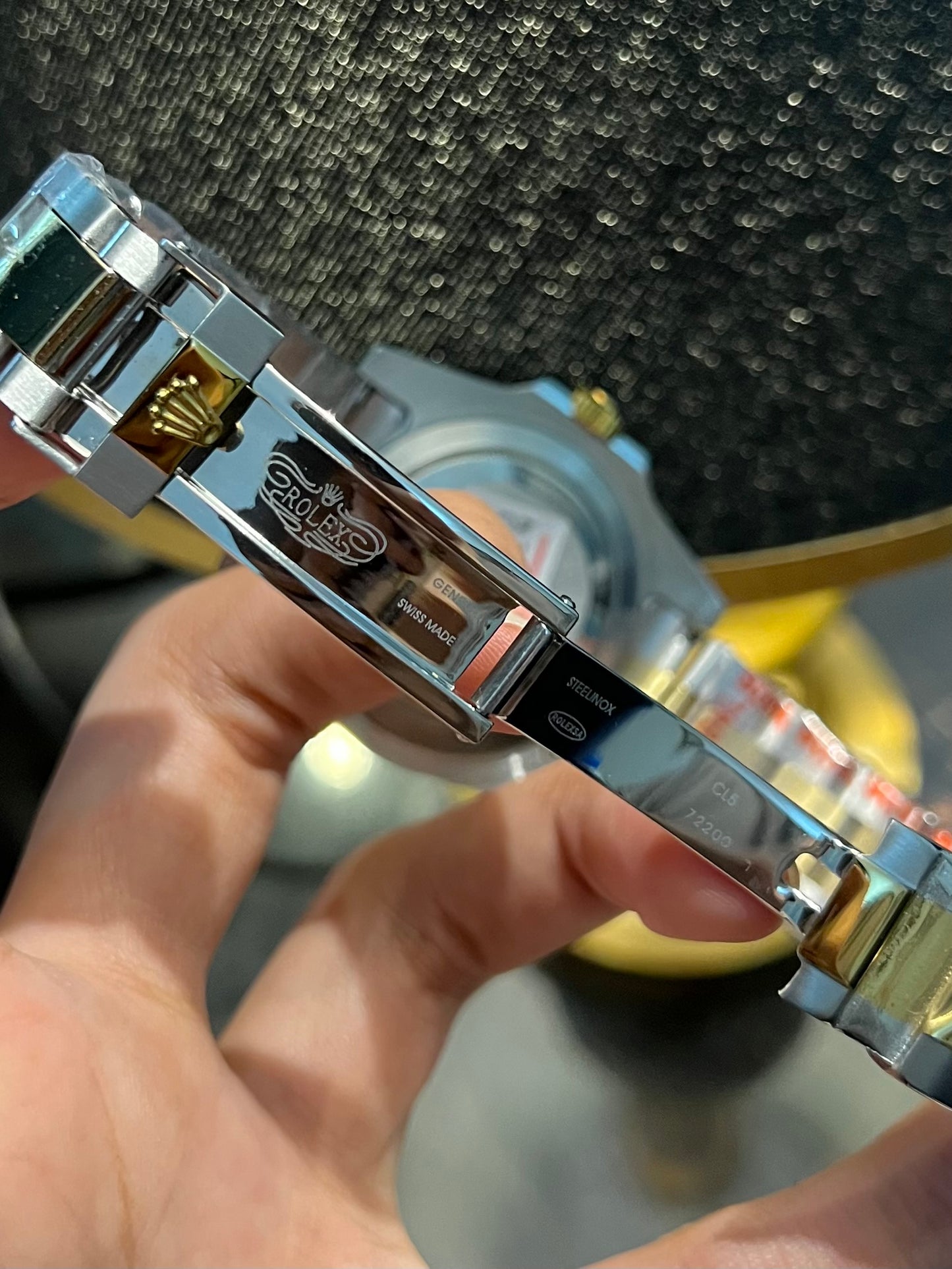 Two tone GMT Automatic Blue Dial (Italian Grade)