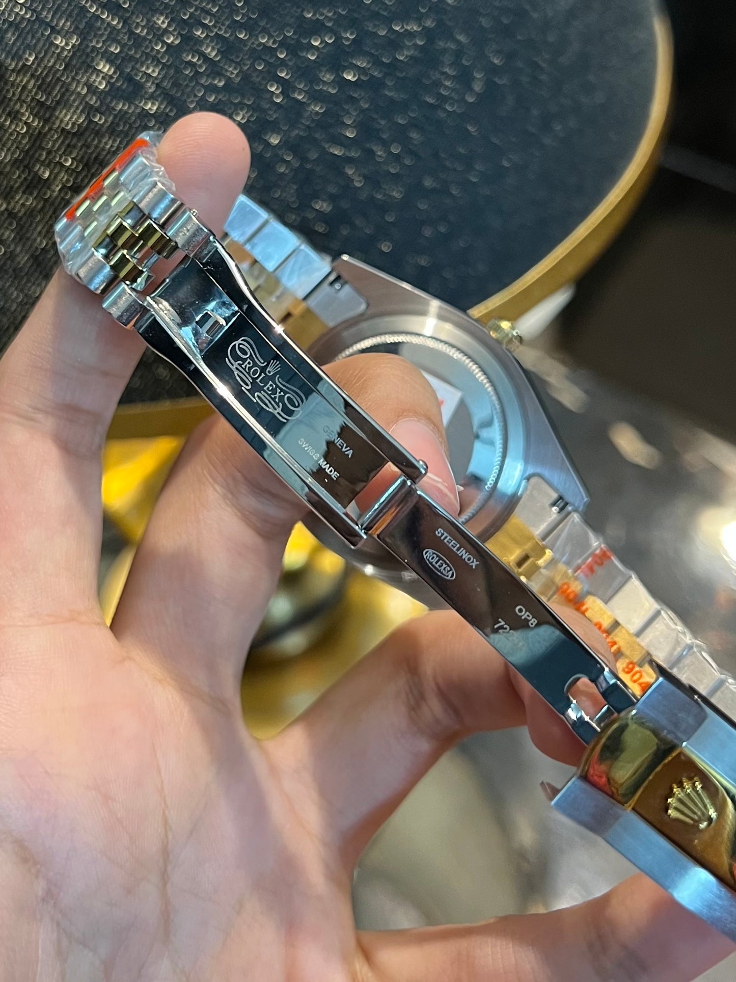 Two Tone Yellow Dial Automatic (Master Grade)