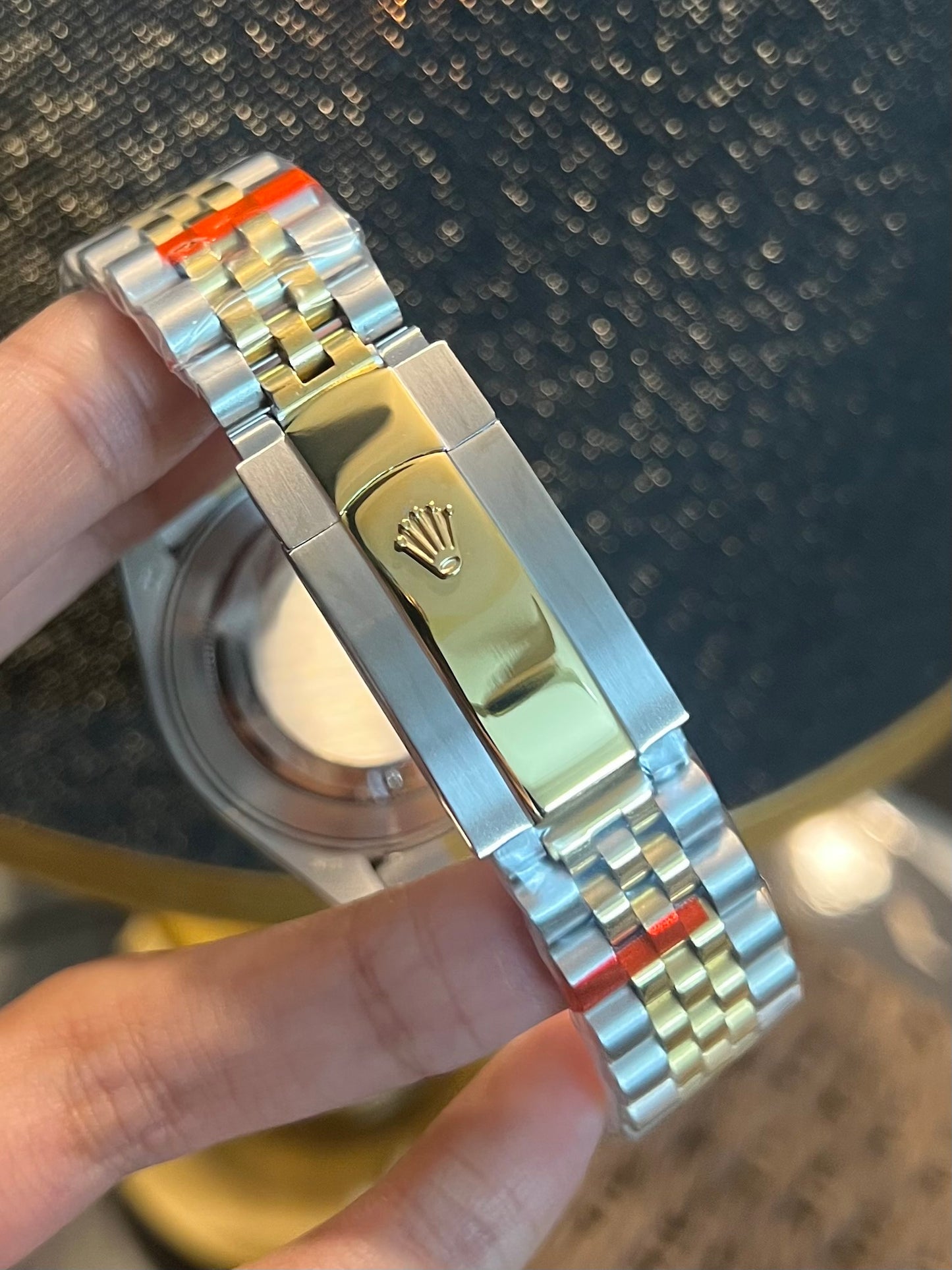 Two Tone Automatic Black Dial (Italian Grade)