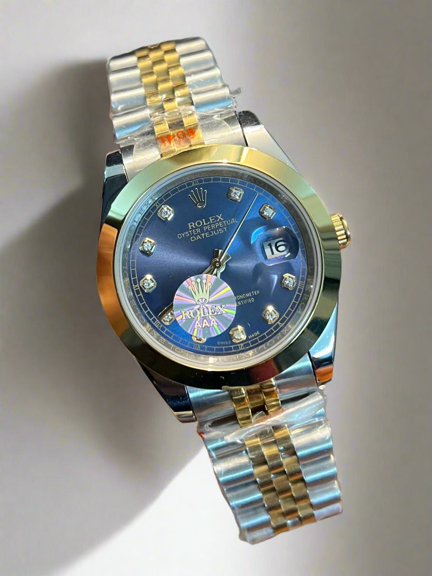 Datejust Two Tone Blue Diamond Automatic (Master Grade)