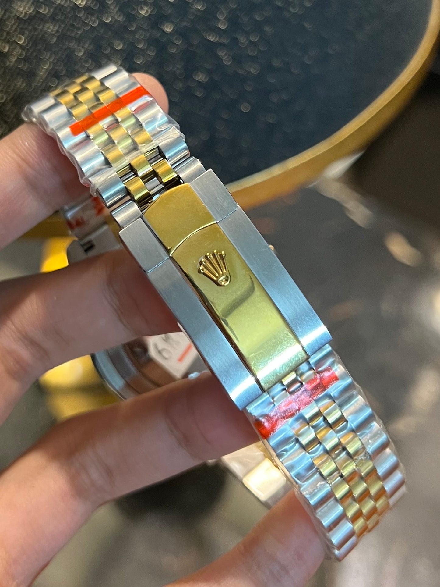 Two Tone Yellow Dial Automatic (Master Grade)