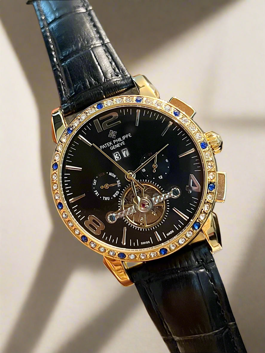 Golden Stone Automotic Pendulum With Chronograph