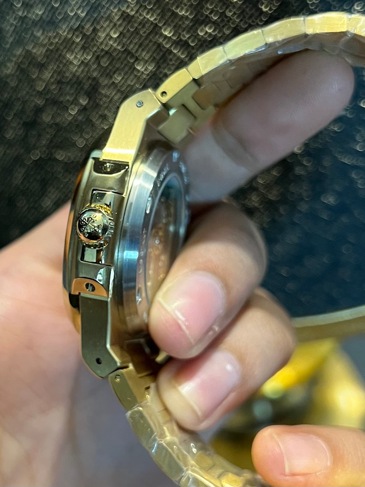 Golden Automatic White Dial