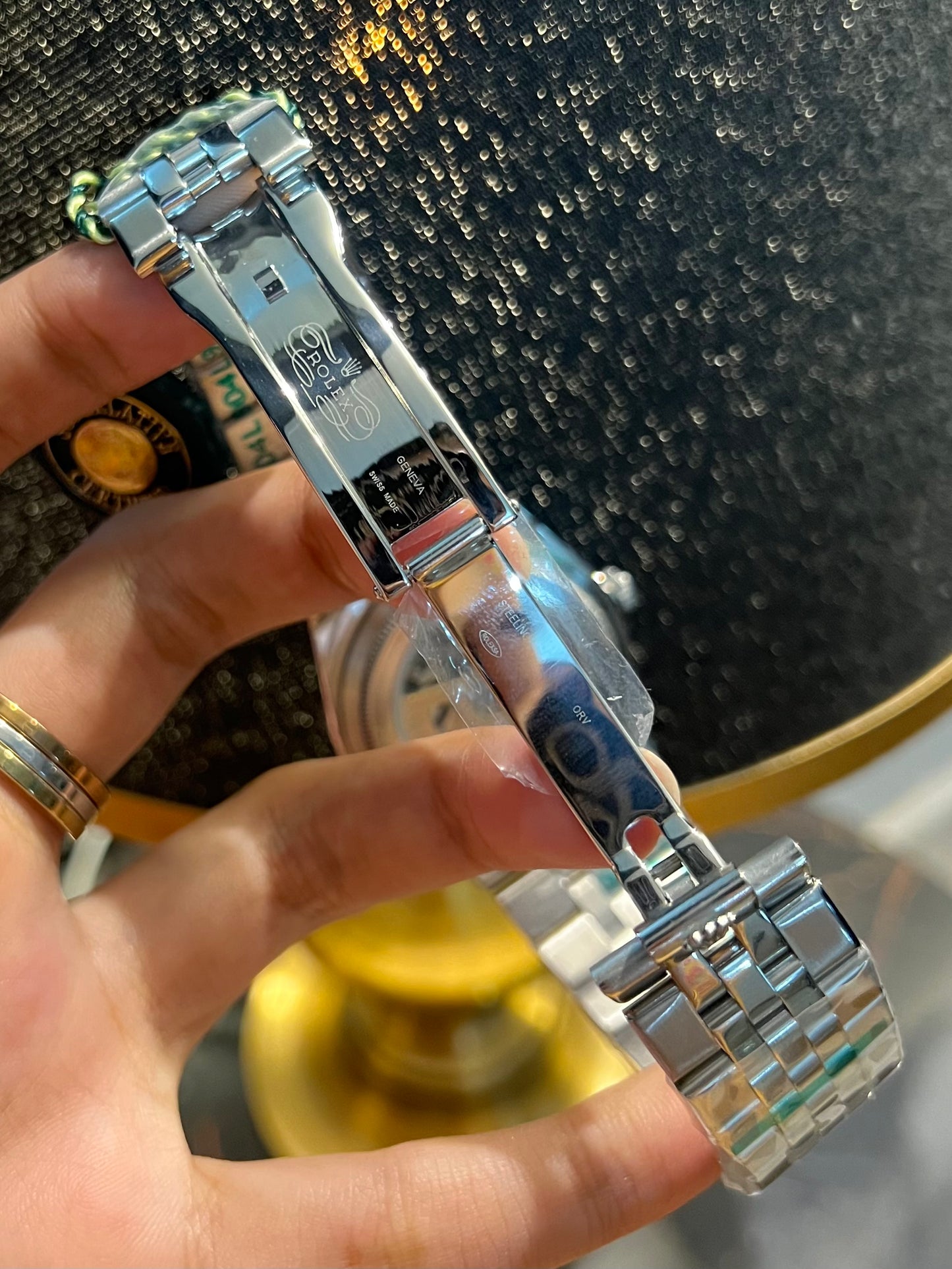 Silver Land Dweller Tiffany Dial Automatic