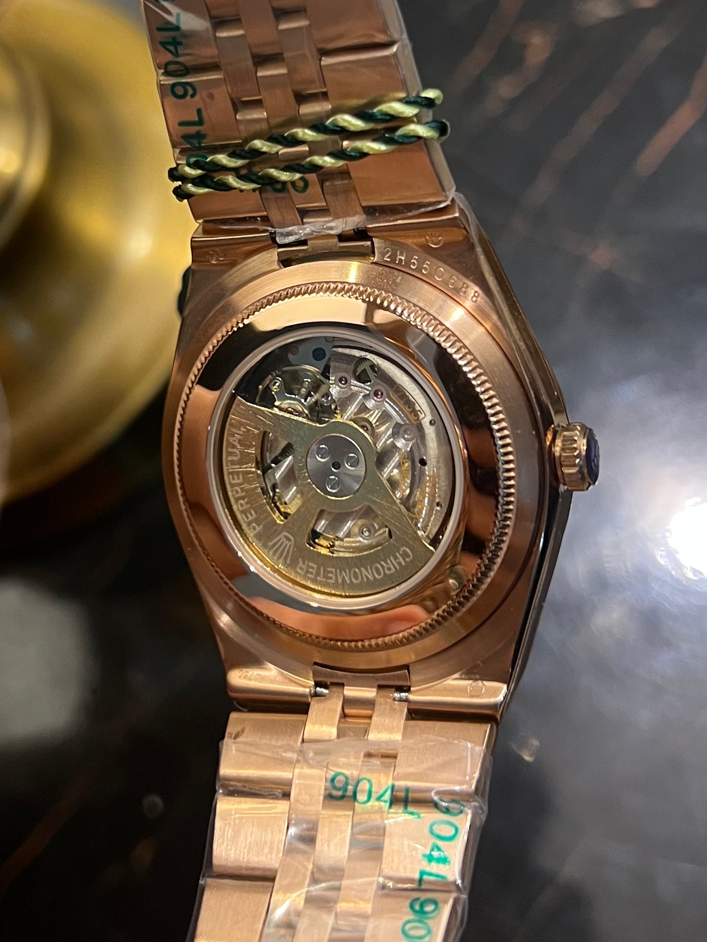 Rose Gold Land Dweller White Dial Automatic