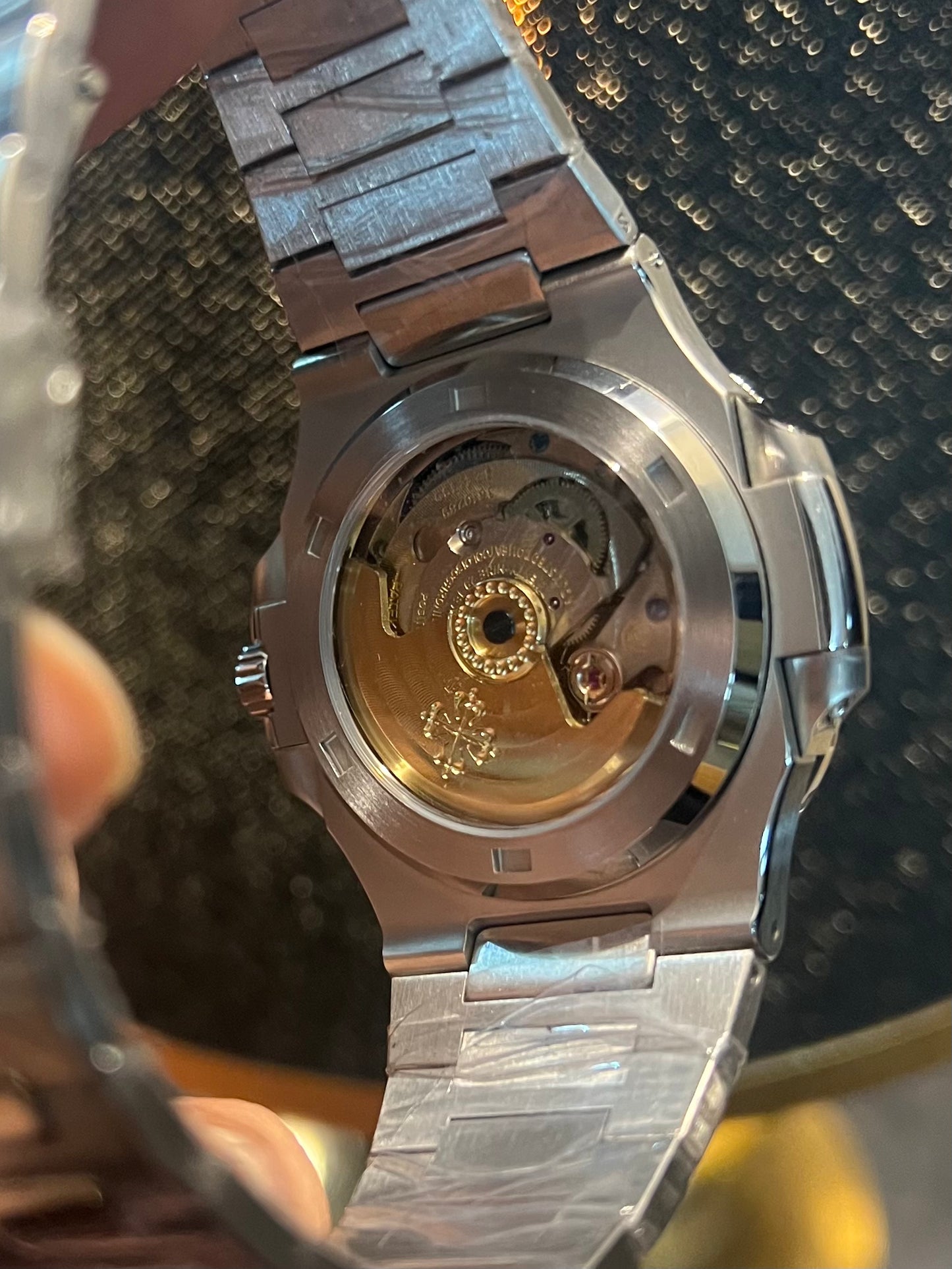 Silver With Black Dial Automatic