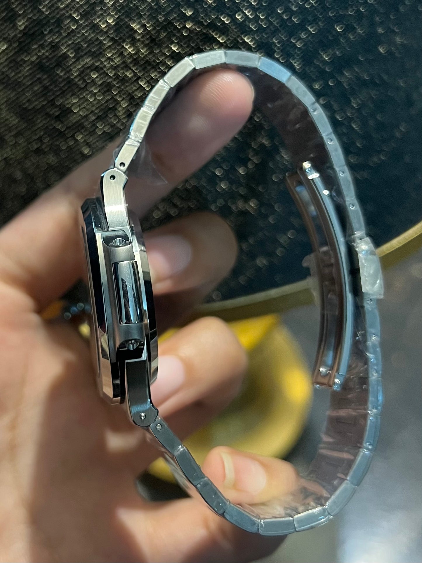 Silver With Black Dial Automatic