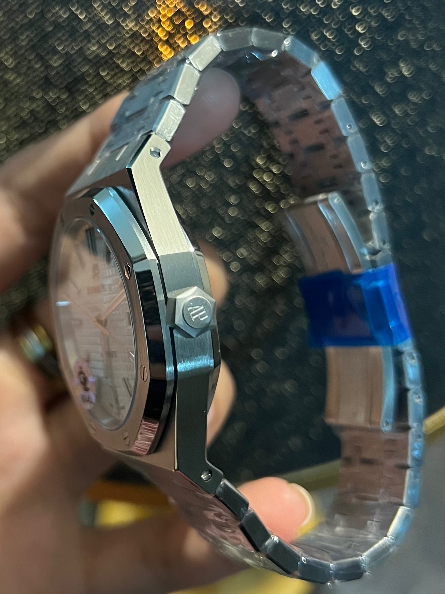 Silver With Black Dial Automatic