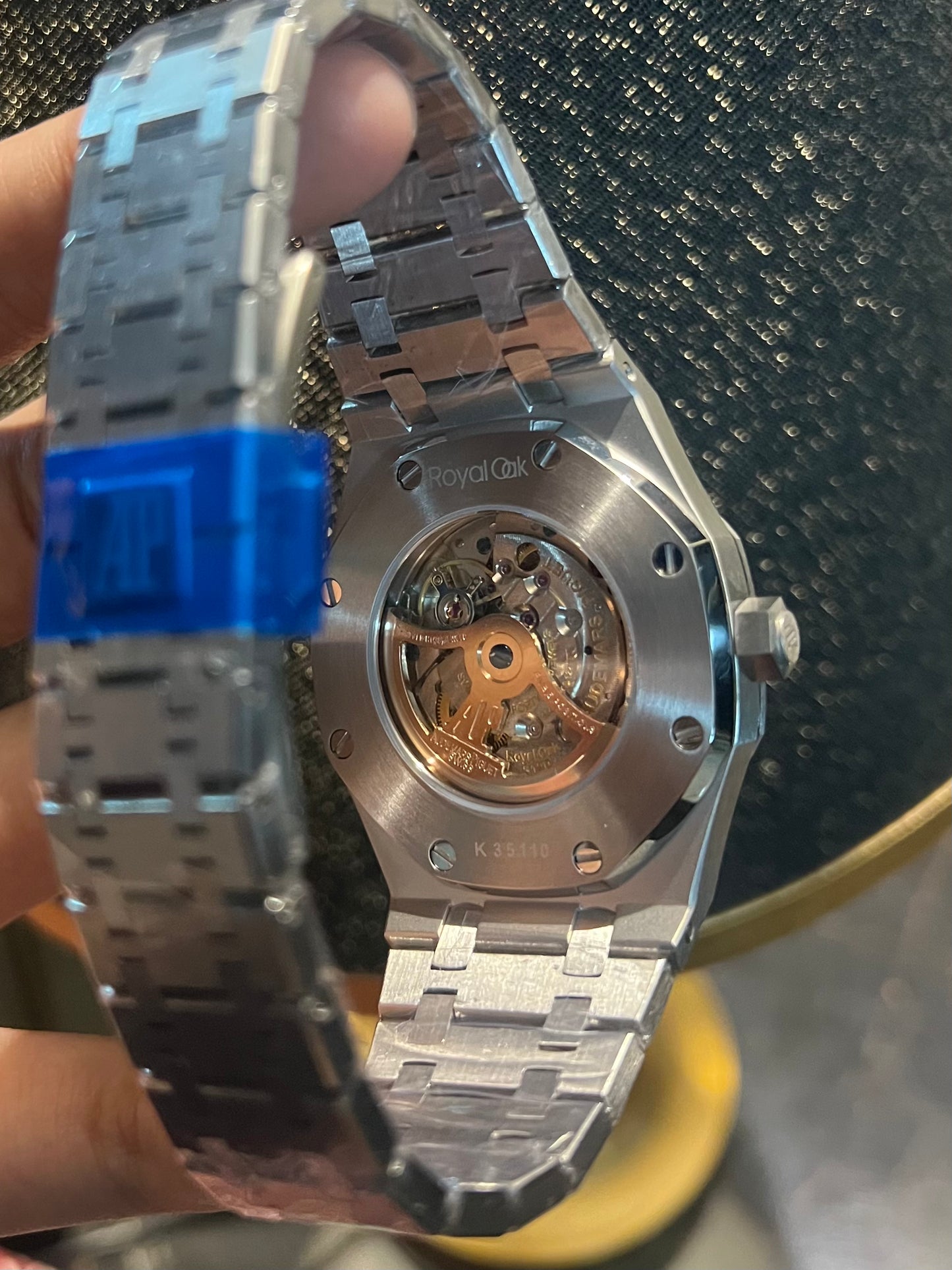 Silver With Black Dial Automatic