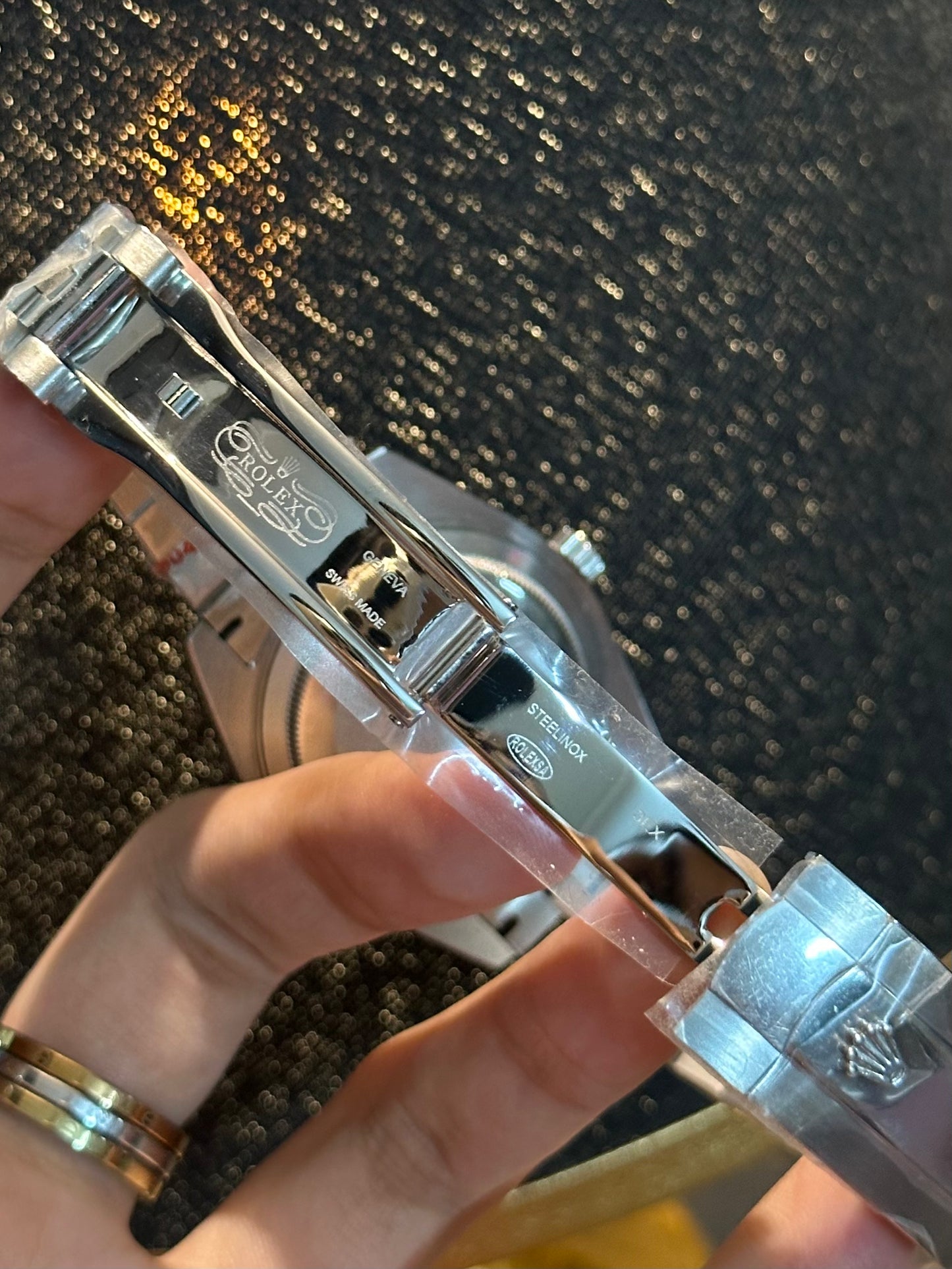 Silver Automatic Datejust Green Dial (Mini Super Clone)