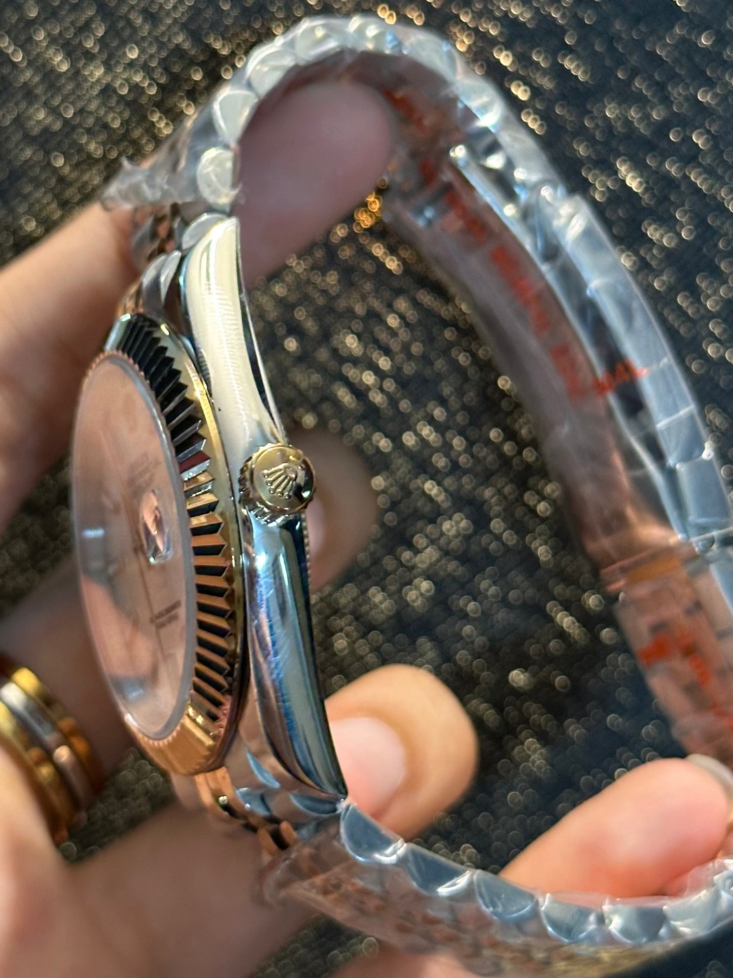 Rose Gold Two Tone White Dial Automatic