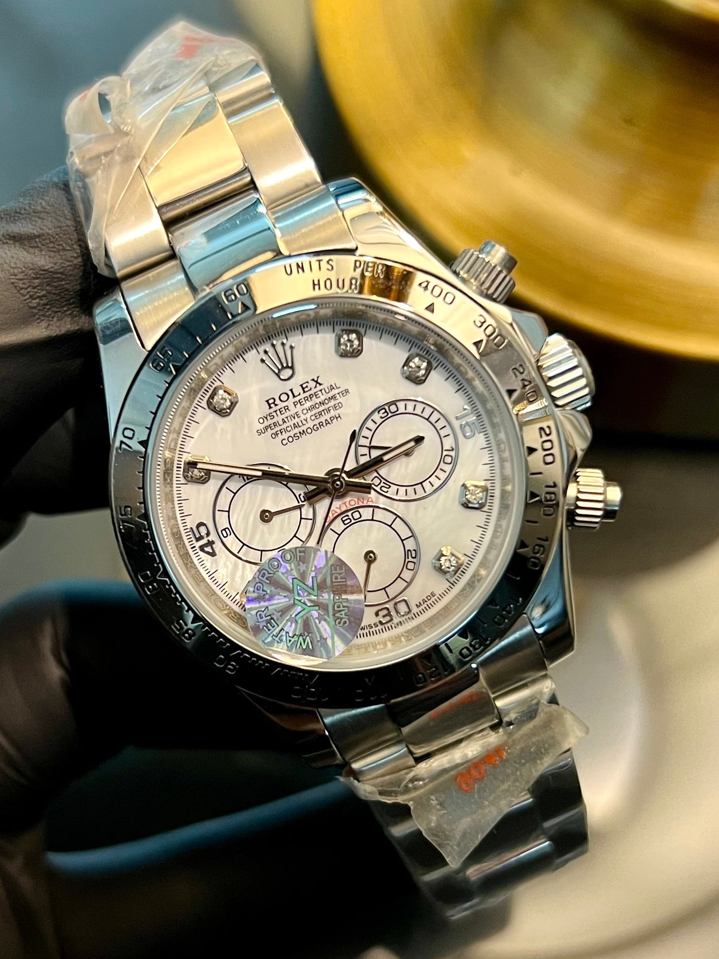 White Daytona Automatic (Italian Grade)