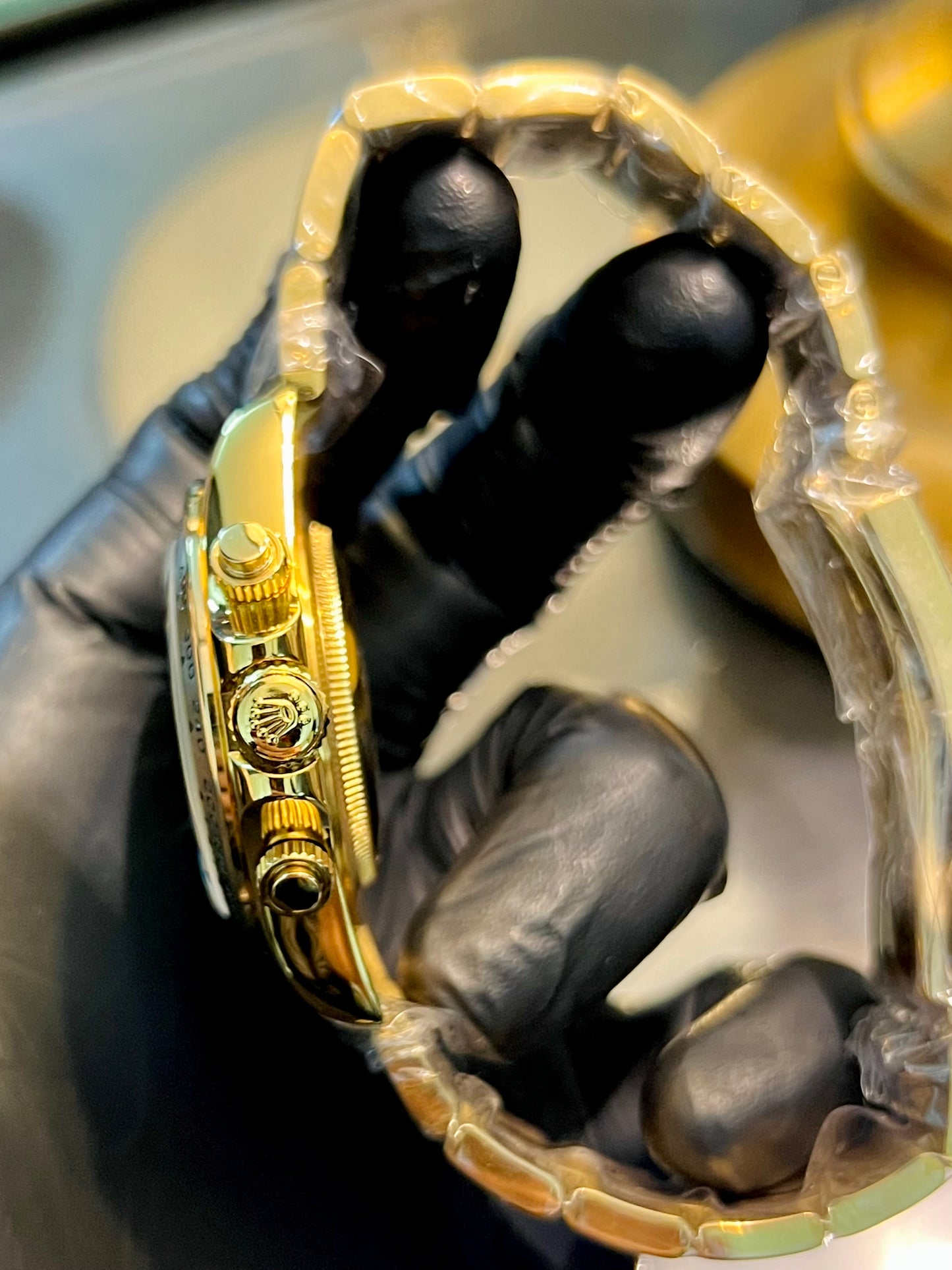 Golden Daytona Green Dial Automatic