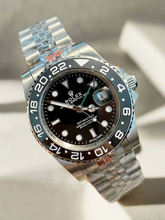 Silver GMT Automatic (Italian Grade)