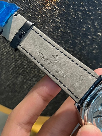 Double Pendulum Automatic Stone White Dial