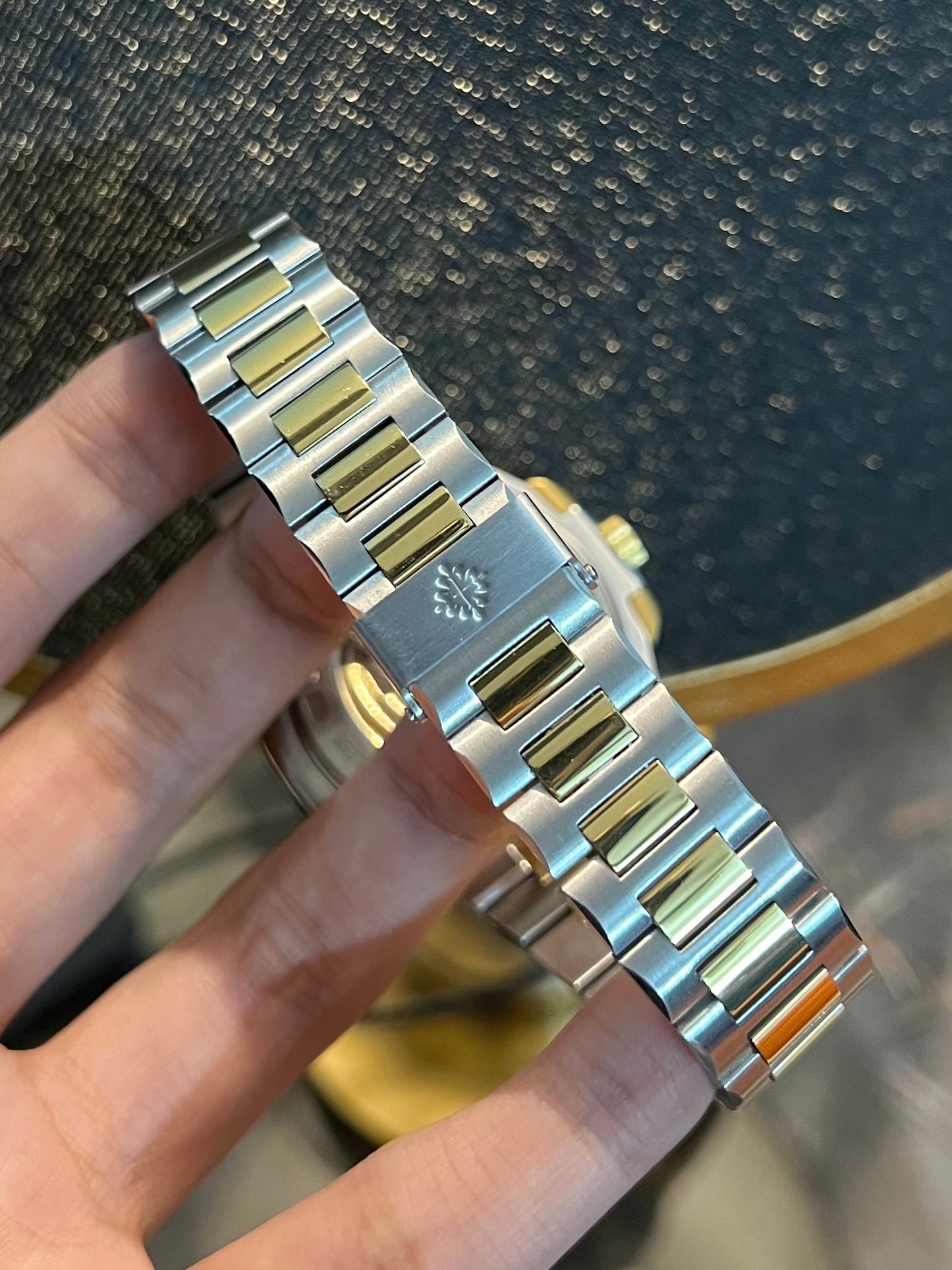 Two Tone Automatic Blue Dial