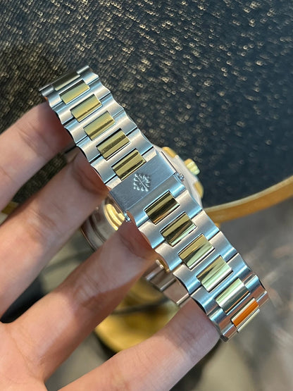 Two Tone Automatic Blue Dial