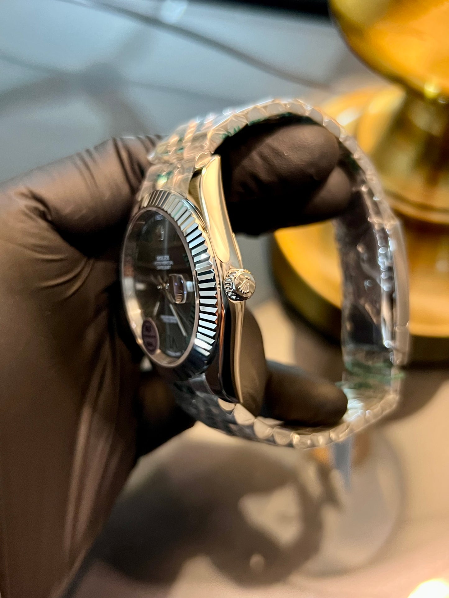 Silver Wimbledon Automatic (Mini Super Clone)