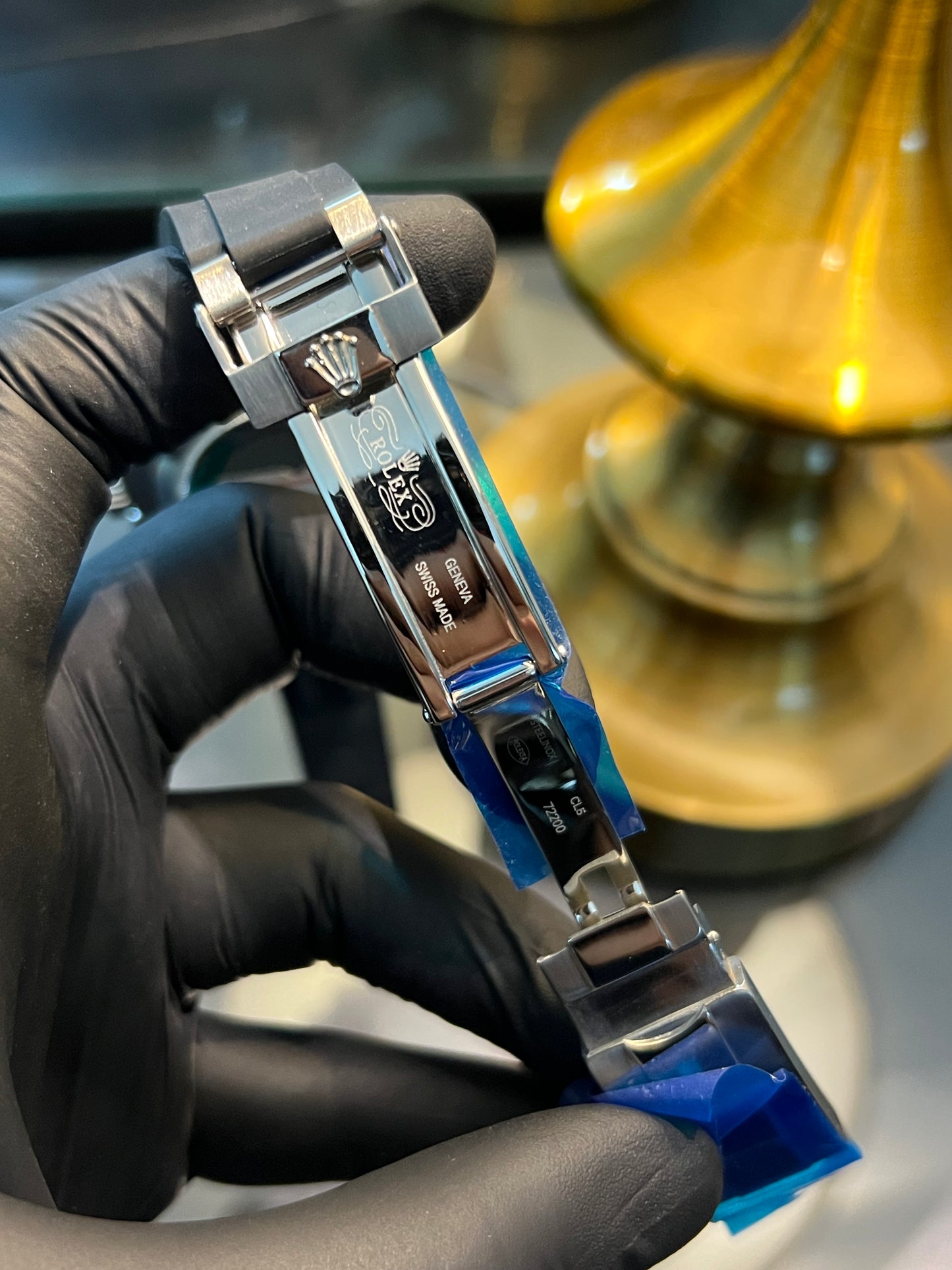 Black Yatch-Master Automatic Blue Dial (Italian Grade)