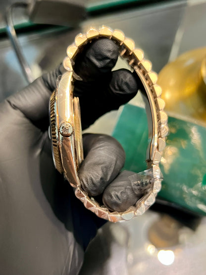 Rose Gold Day Date Rose Gold Dial