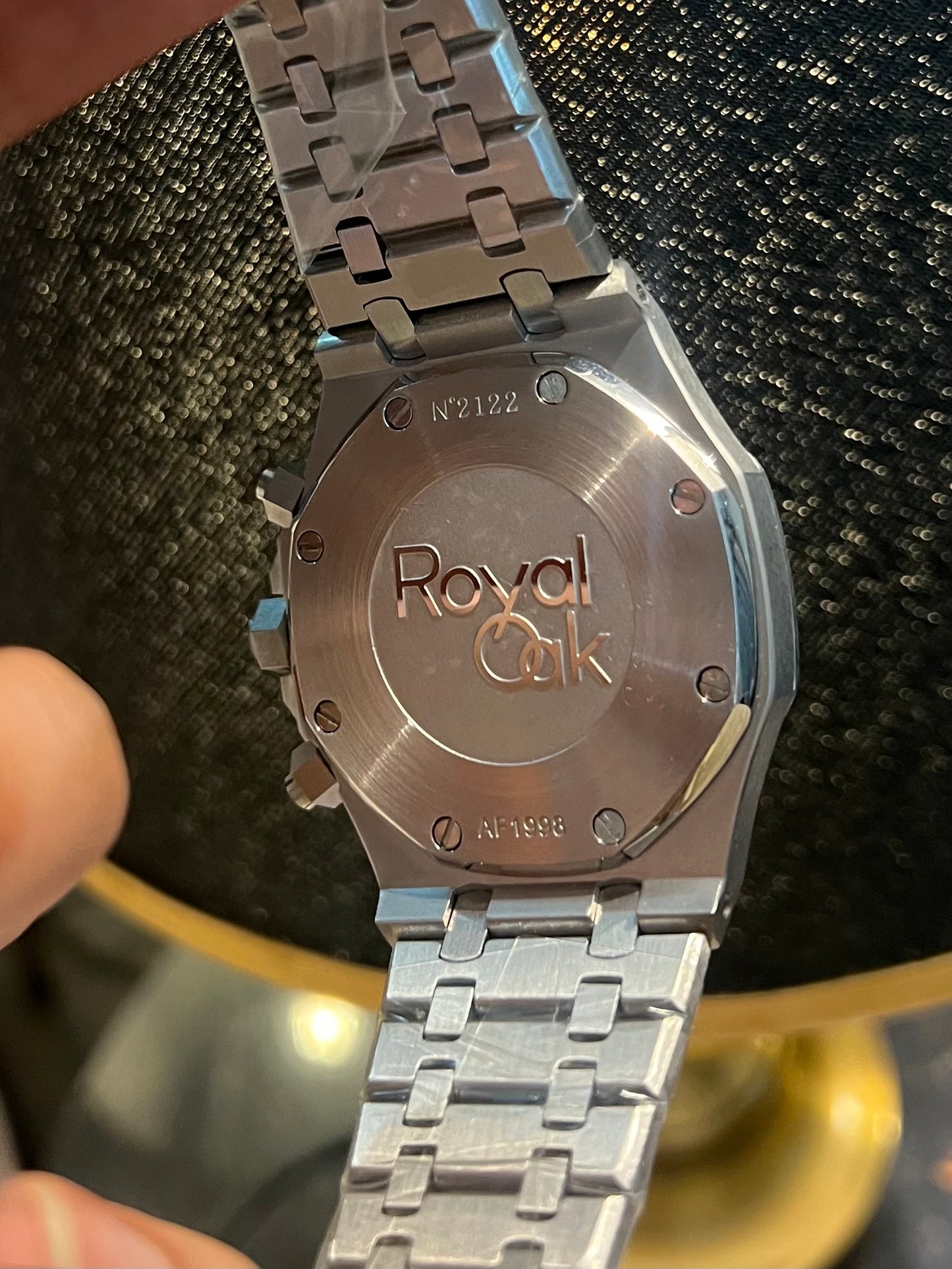 AP Silver Chronograph Silver Dial