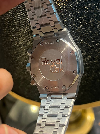 AP Silver Chronograph Silver Dial