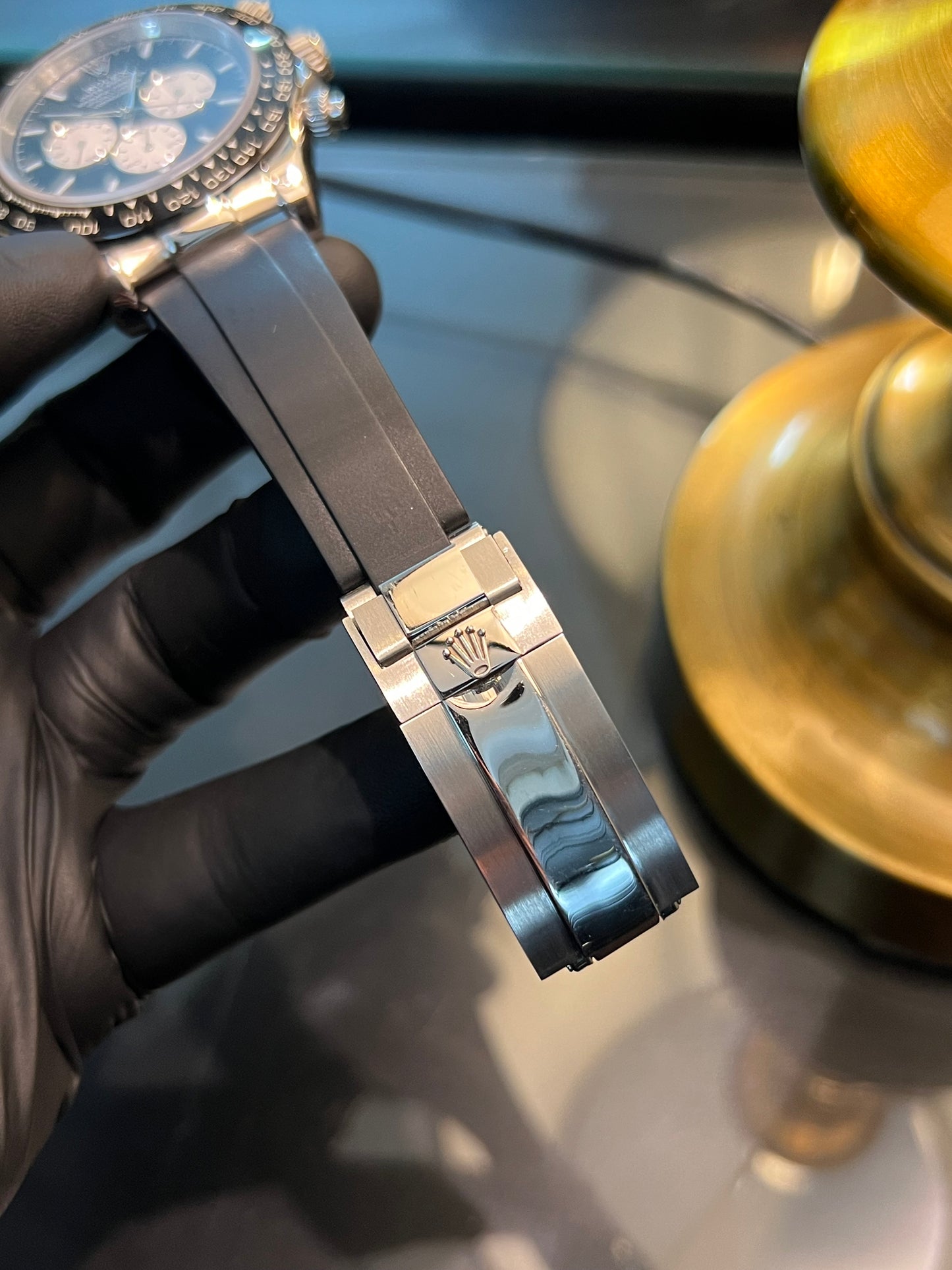 Black Daytona Automatic Black Dial (Italian Grade)