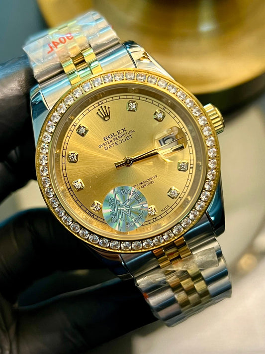 Two Tone Automatic Yellow Stone Dial (Italian Grade)