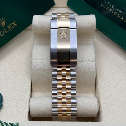 Two Tone Sky-Dweller With Black Dial Automatic