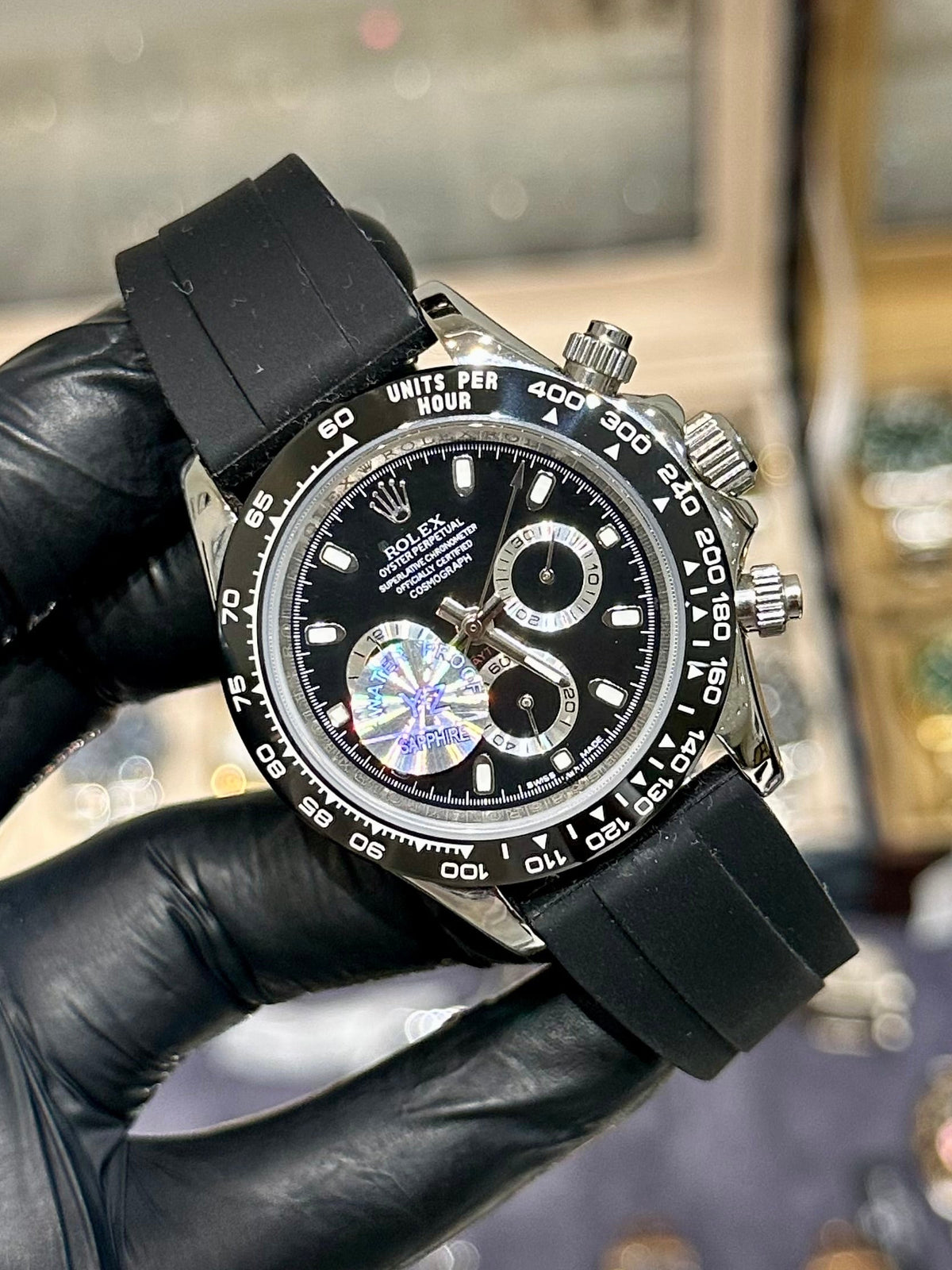 Black Daytona Automatic Black Dial