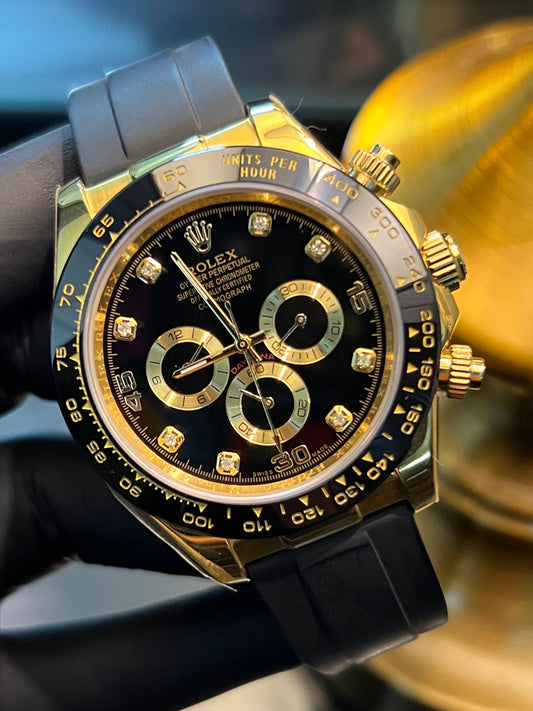 Daytona Automatic Gold With Black Dial