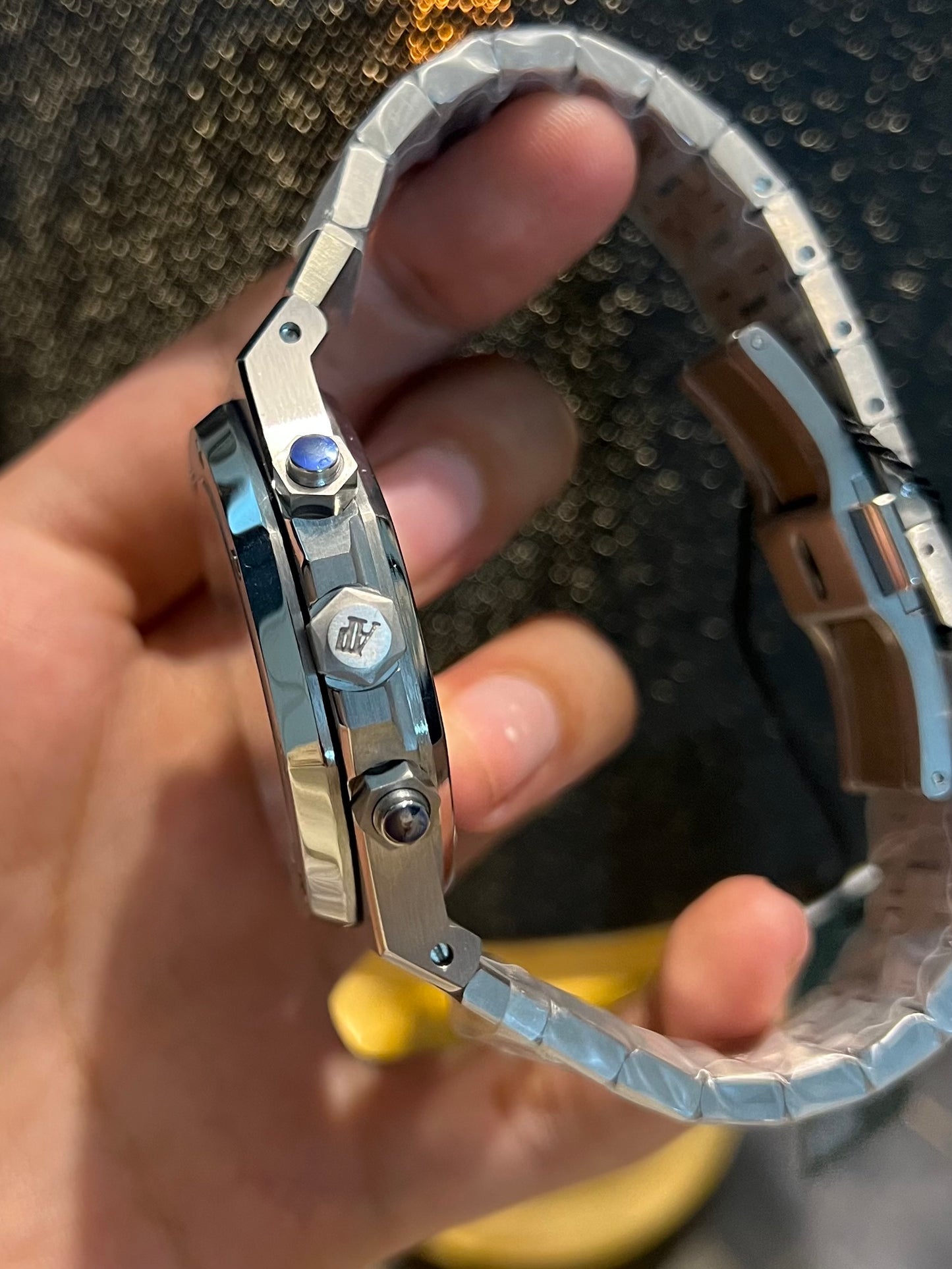 AP Silver Chronograph Silver Dial